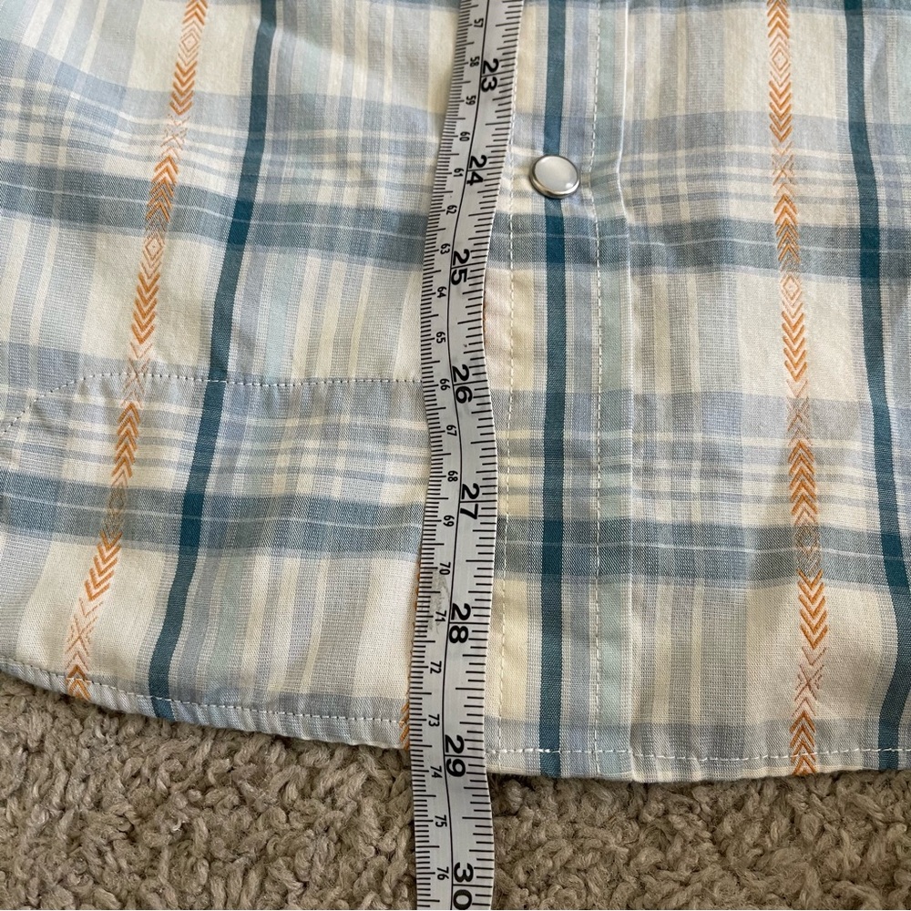 Howler Bros Plaided Button Down Short Sleeve West… - image 5